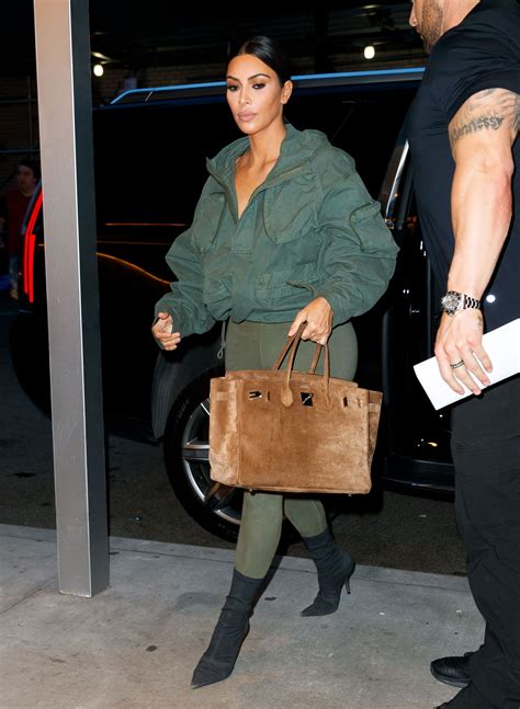 kim kardashian hermes her bag|what does Kim Kardashian carry.